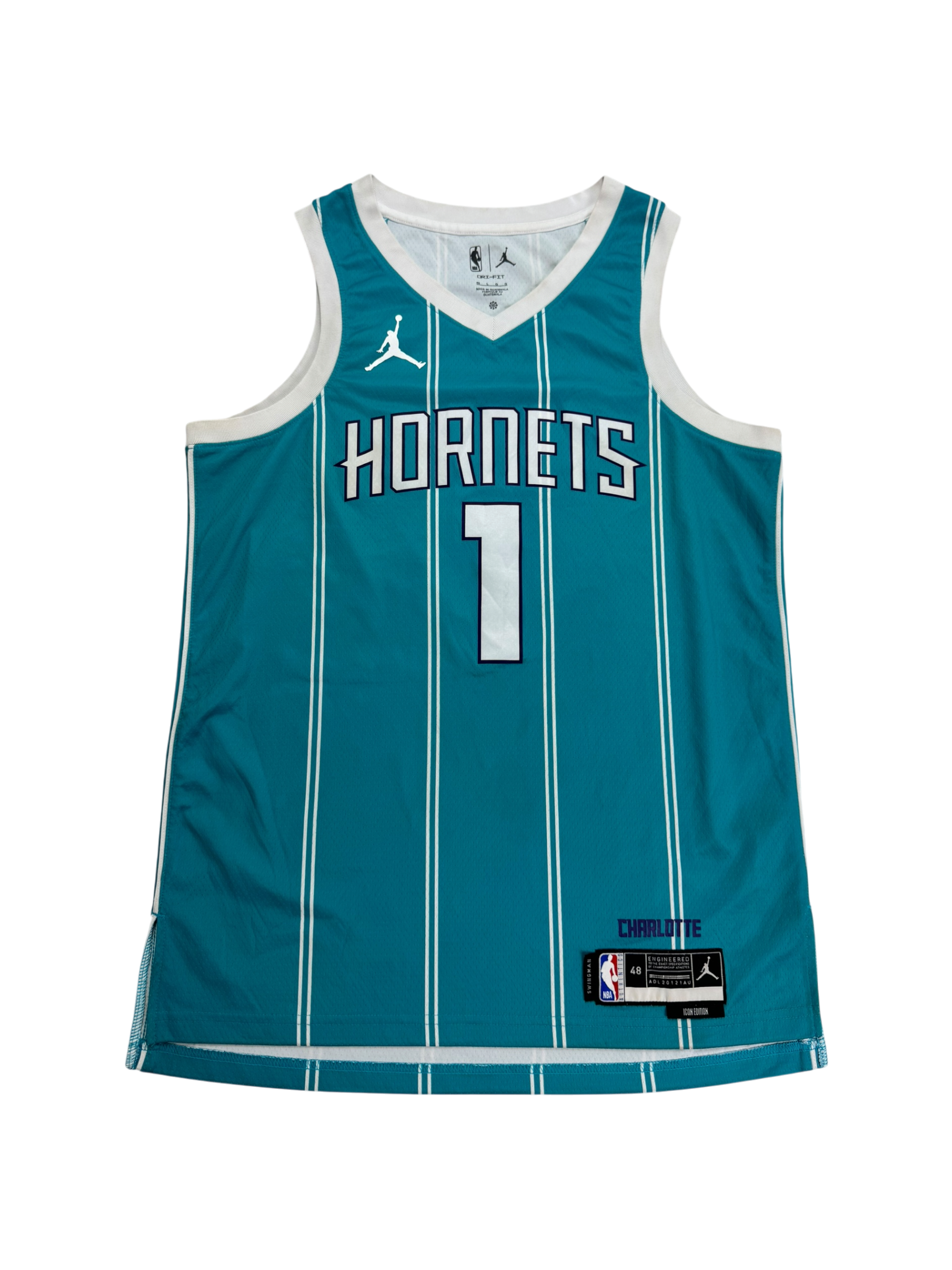 Jordan NBA Jersey | Charlotte  Hornets | LaMelo Ball | Icon Edition